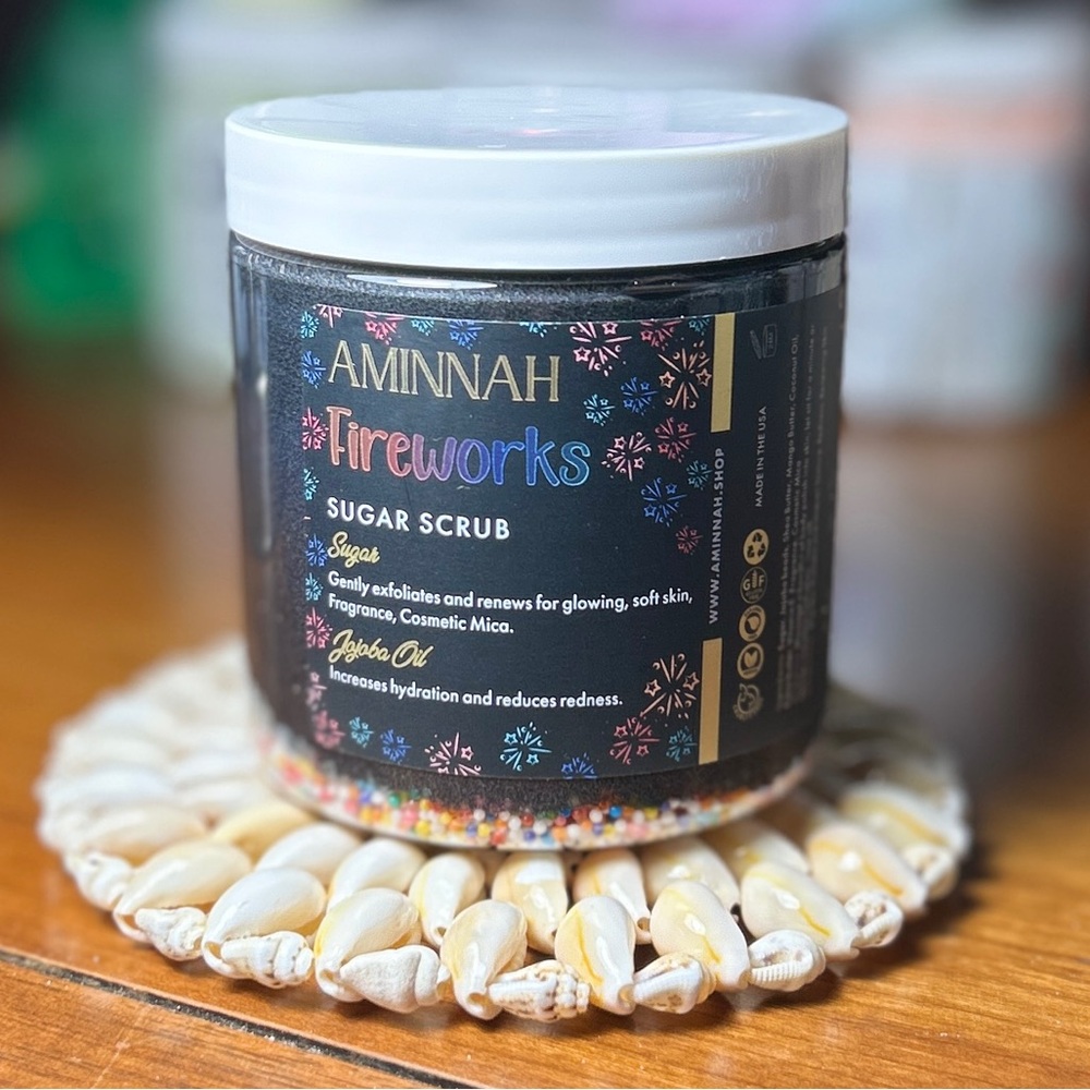 Aminnah Fireworks Sugar Scrub - Limited Edition NEW!